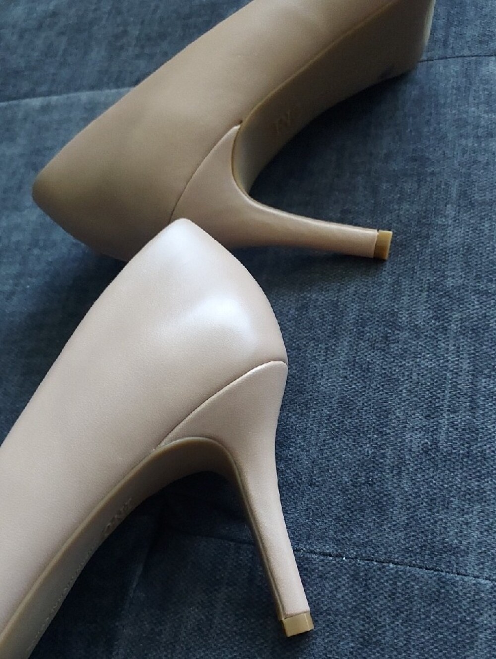 INC International Concepts Nude Pointed-Toe Pumps - Picture 3 of 4